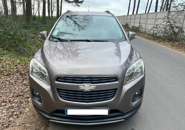 Chevrolet Trax cena 21500 przebieg: 207107, rok produkcji 2013 z Krotoszyn małe 92